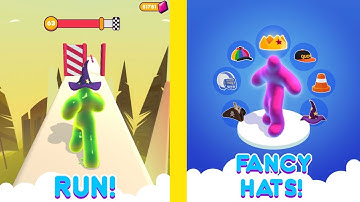 BLOB RUNNER 3D⚡💦🍮 GAME ALL LEVELS iOS, Android GAMEPLAY WALKTHROUGH NEW UPDATE LEVEL BR3D6364