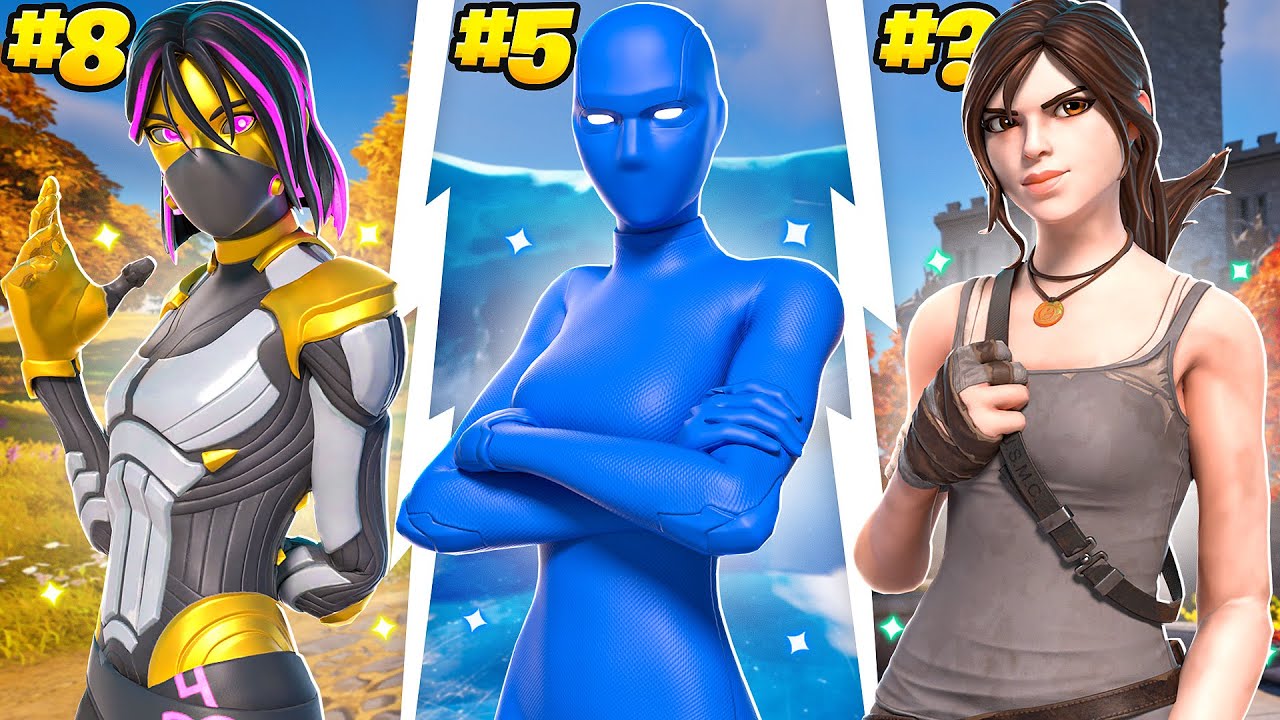 35 *BEST* Fortnite Skins Of 2023! 