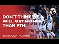 DON&#39;T THINK WE WILL GET HIGHER THAN 9th! | West Brom 1-0 Stoke 30 Second Thoughts | The Bear Pit TV