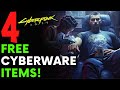 Cyberpunk 2077 - 4 More Free Cyberware Items! | Patch 1.52 (Locations &amp; Guide)