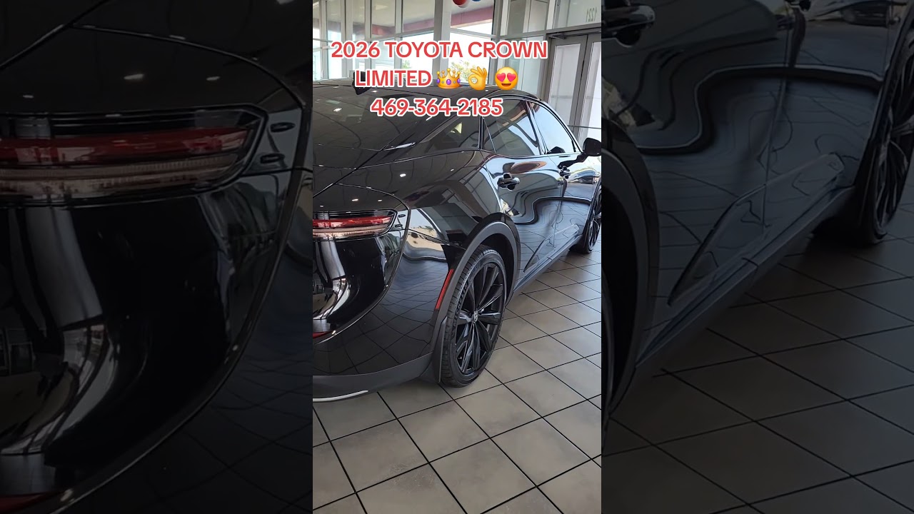 2026 TOYOTA CROWN LIMITED BLACK/BLACK