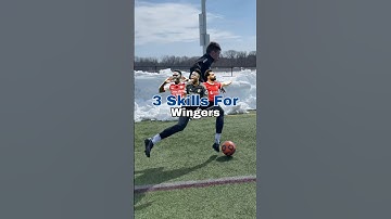 3 Skills For Wingers #footballer #winger #soccerskills #footballer #footballtraining #soccerdrills