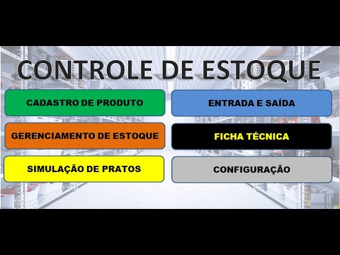 Planilha Controle de Estoque para Restaurantes Gratuita