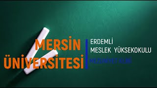 Mersin Üniversitesi Erdemli Meslek Yüksekokulu Mezuniyet Klibi (2021)