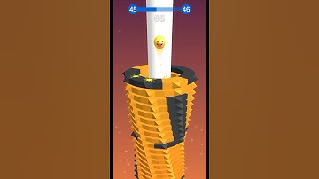 Stack ball Gameplay ( level 50 ) #shorts