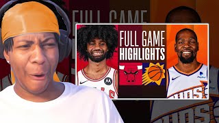 GAME WINNER! Lvgit Reacts To BULLS at SUNS | FULL GAME HIGHLIGHTS | January 22, 2024