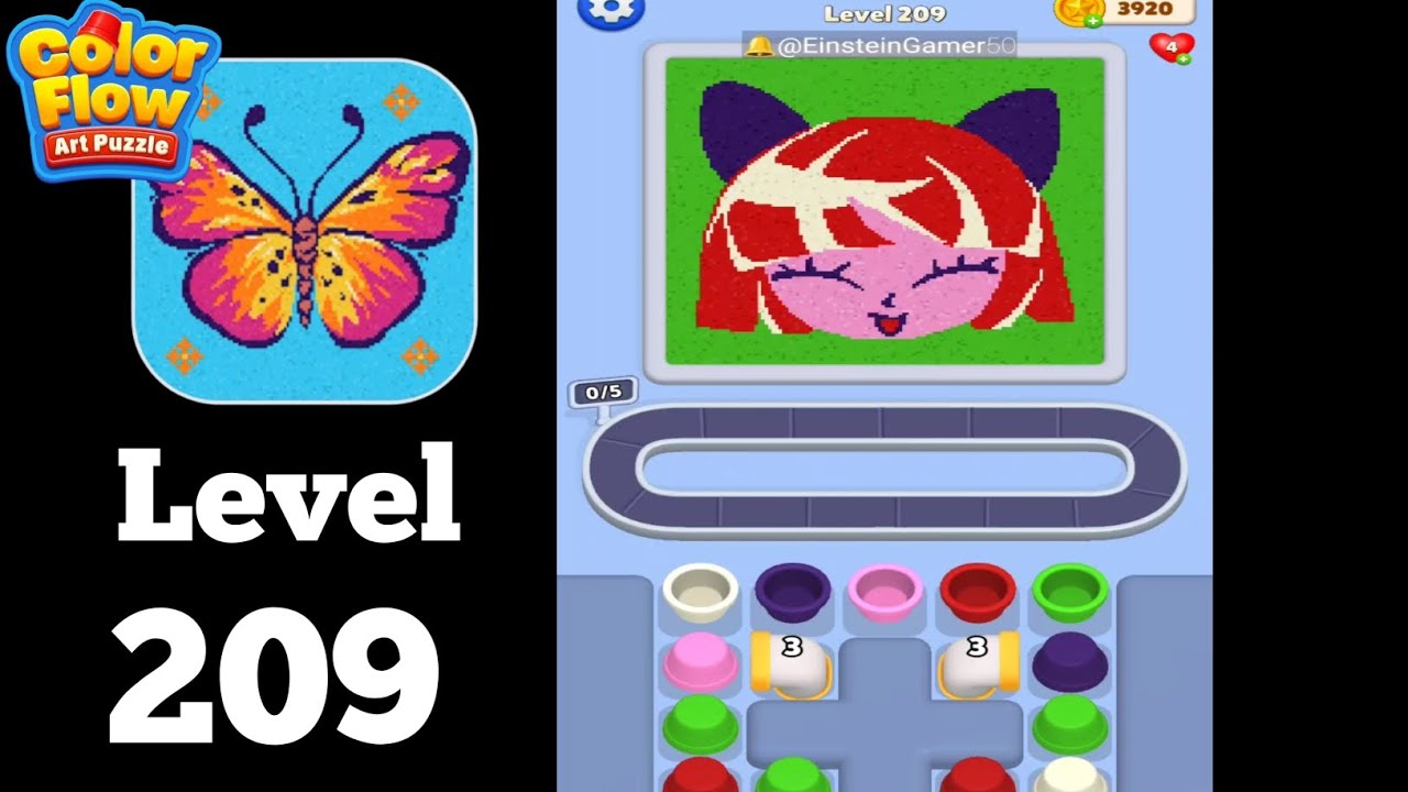 Color Jam Art Puzzle Level 209 Walkthrough Solution - YouTube