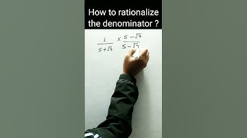 How to rationalize the denominator | Number System class 9