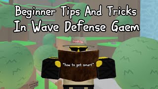 Beginner Tips And Tricks {Wave Defense} screenshot 3