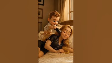 The kid cut her mother’s hair with laughter… and cried when the laughter stopped #ai #shorts #story