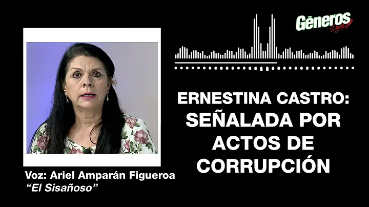Ernestina Castro: acusada por actos de corrupcin.