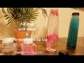 How to make diy sensory glitter bottles