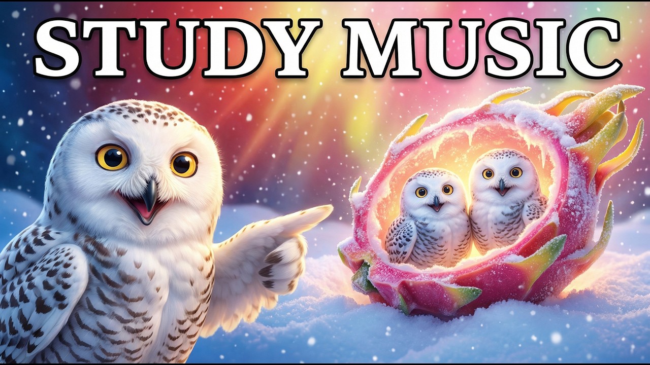 Study Music for Exam Preparation | Winter Focus Atmosphere | 3 Hours