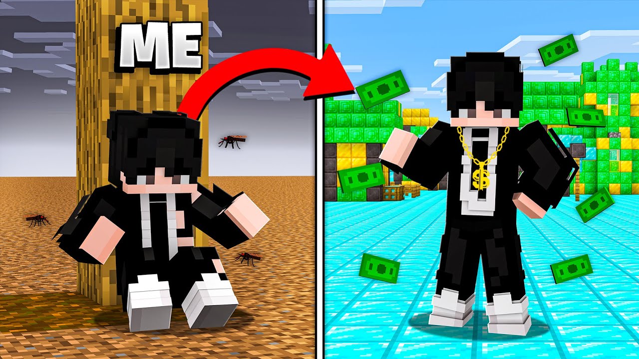 How I Became Millionaire in Minecraft..!