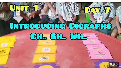 Term 3 Unit 1 Day 7/Introducing digraphs ch sh and wh/English Ennum Ezhuthum