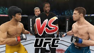 Bruce Lee vs. Nik Lentz (K1) | EA Sports UFC 4