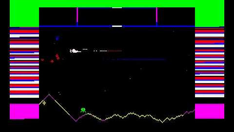 ZX Spectrum Defender test 130101