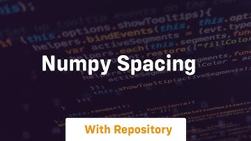 numpy spacing