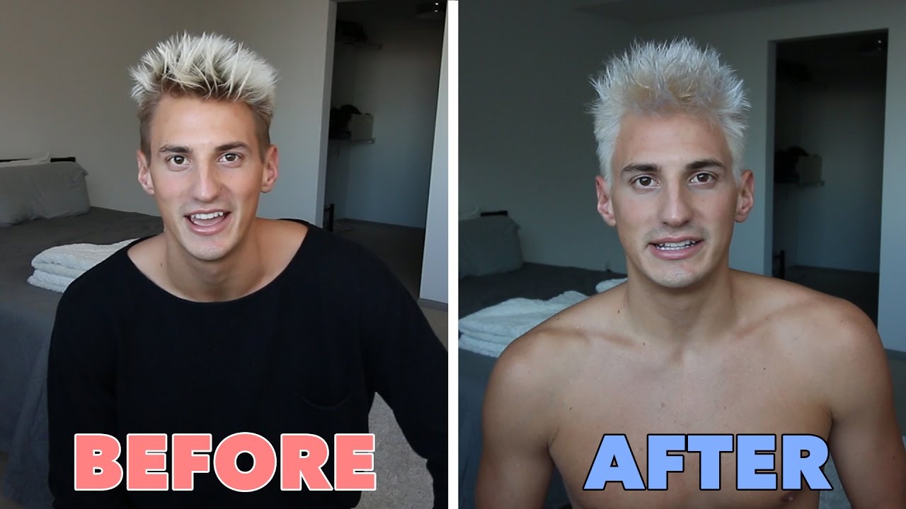 DIY HOW TO BLEACH YOUR HAIR AT HOME! - YouTube