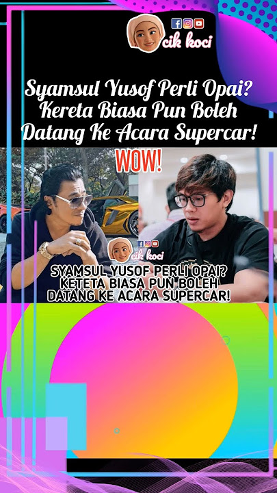 #artis #selebriti #syamsulyusof #opai #malaysia #like