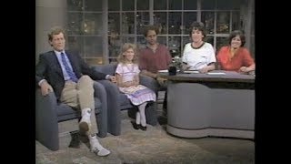 Staffer Relief Hosts on Letterman, July 15, 1986 (full)