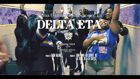 Delta Eta Chapter of Sigma Gamma Rho Sorority, Inc. | Spring 2024 New Member Presentation