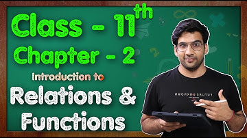 Class - 11,  Chapter 2, Introduction to Relation and Function Maths || CBSE NCERT || Green Board
