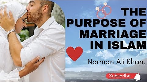 The Purpose Of Marriage In Islam❤️💍|Nouman Ali Khan.