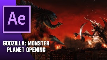 Godzilla: Planet of the Monsters Opening in AFTER EFFECTS! | KaijuVFX Tutorial