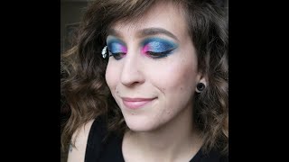 [MAKE-UP]  Blue and pink avec la palette James Charles