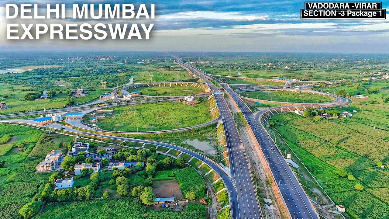 Ahmedabad-Vadodara Expressway is Gujarat's First Expressway - YouTube