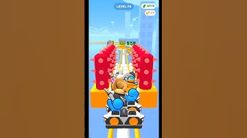 Runner Coaster best android game play all levels #74