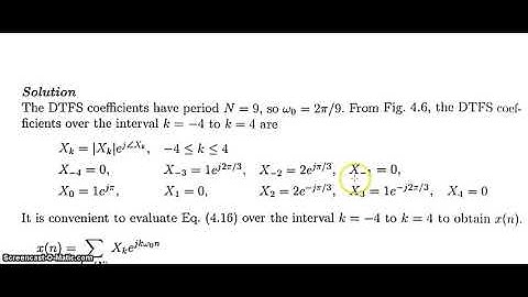 DTFS and solved problems 3