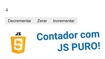 Como fazer um contador no HTML?