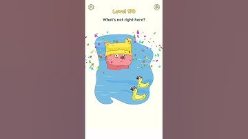 DOP 2: DELETE ONE PART 🧩🤔🎨 LEVEL 170 GAMEPLAY ANDROİD İOS #shorts #short