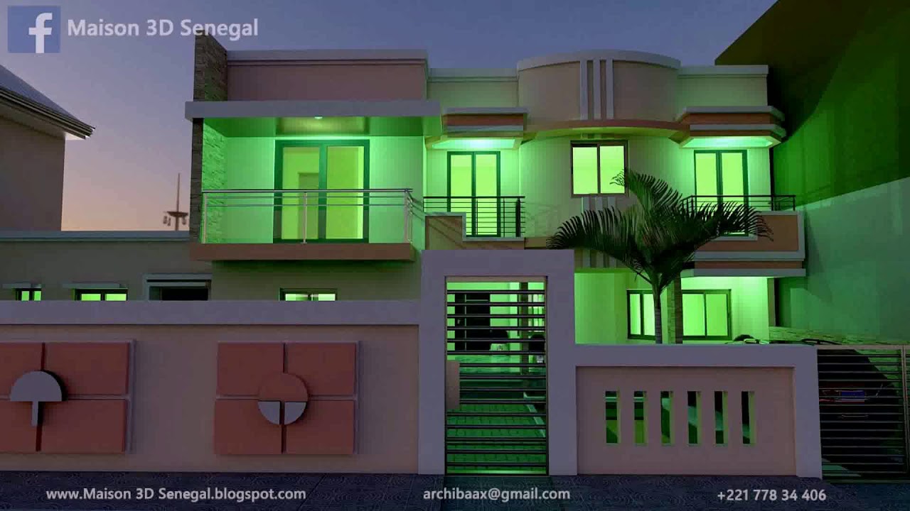 Plan De Maison 150m2 Senegal 