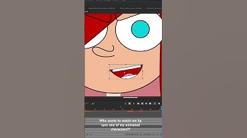 My Lip-Sync ‘Cheat’ That Saves HOURS of Animation Time 😭🎨 #animation #adobevideo #indieanimation