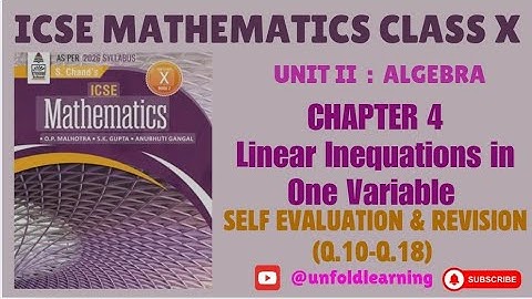 ICSE CLASS 10 | S Chand