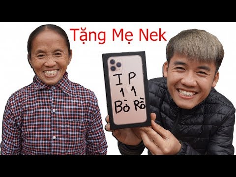 Hưng vlog - Troll Mẹ Tặng Mẹ Điện Thoại Iphone 11 Pro Max | Prank Mom