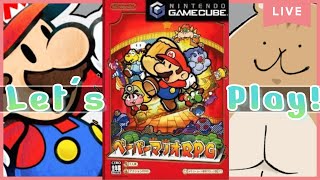 【ペーパーマリオRPG】（GC）今度はどんな仲間と冒険がまっているのか！完全初見の旅が始まる…！【獣人系VTuber／澪】