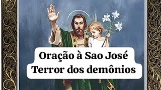 oração à São José, Terror dos demônios