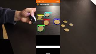 Tensorflow tflite app for coin detection screenshot 3