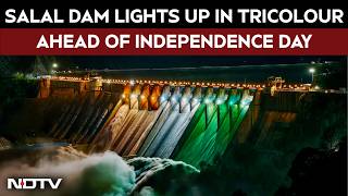 Independence Day 2026 Tricolour Lights Up Salal Dam In Reasi