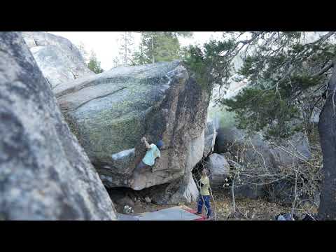 Beta Video for climb Ashy to Classy v7, Lake Tahoe