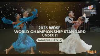 WDSF World Championship Standard Under 21 Final 2023