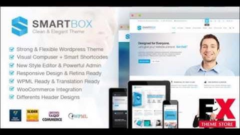 Preview SmartBox Responsive Multi-Purpose WordPress Theme TF