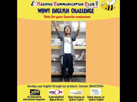 Madhu Mithra | WOW! English Challenge | Beehive Communication Club