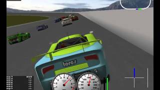 TORCS - The Open Racing Car Simulator - Chaos on F-Speedway (NASCAR) screenshot 1