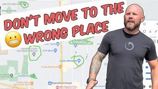 Google Maps Tour of Coeur d'Alene Idaho | Moving to Coeur d alene ID | Living in Coeur dalene Idaho