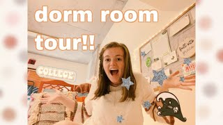 freshman dorm tour 2020//tulane wall dorm